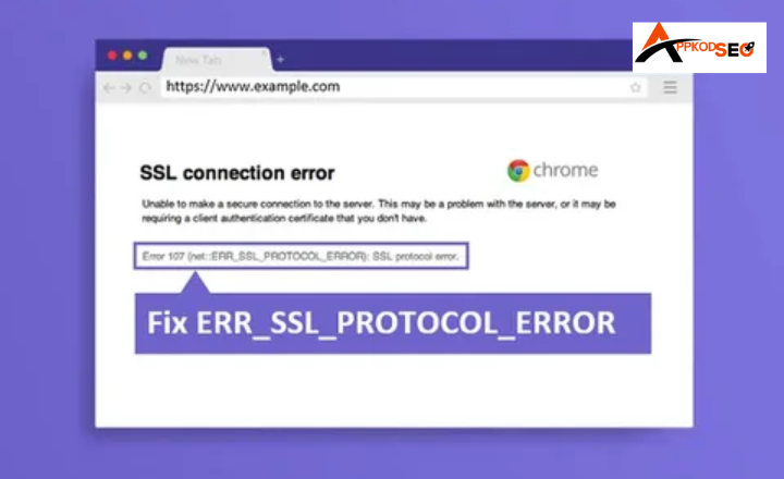 ERR_SSL_PROTOCOL_ERROR